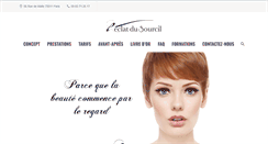 Desktop Screenshot of leclatdusourcil.com